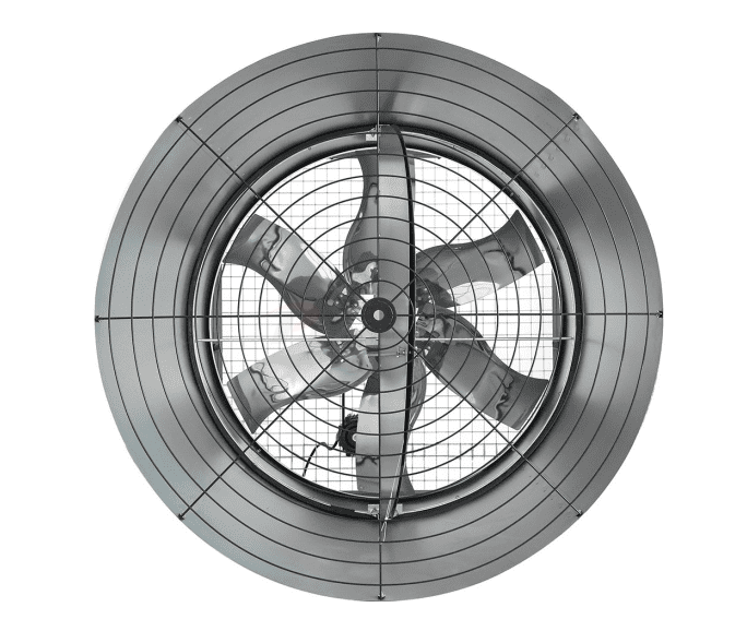 Конусный вентилятор-бабочка Большая вытяжная система Вентиляционный конусный вентилятор-бабочка для птицефабрики