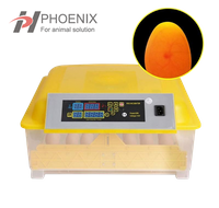 Мини-инкубатор для яиц, цифровой автоматический инкубатор для яиц для птицы, курицы, утки, гуся