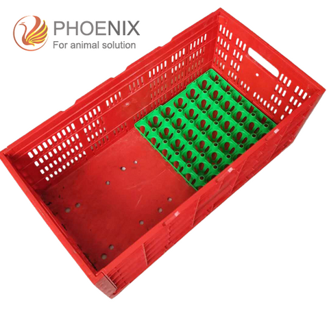 Складные пластиковые клетки для яиц, коробки для хранения яиц для сбора куриных яиц, транспортная пластиковая коробка для поддонов Ph-150